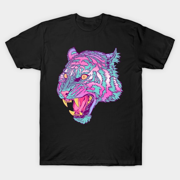 Transgender Pride Tiger T-Shirt by Crude Casey